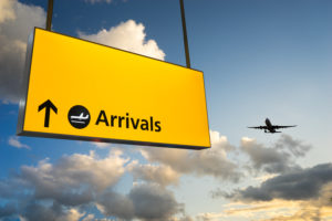airport arrivals