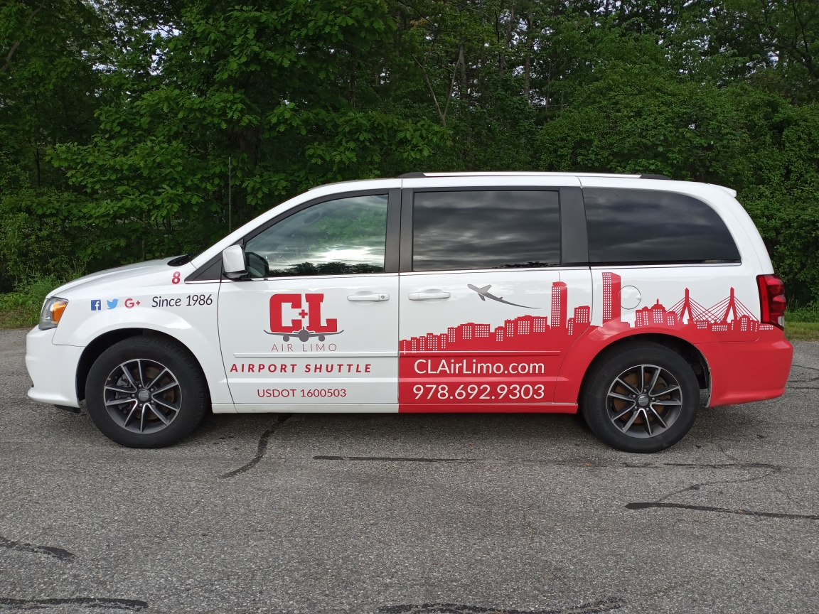 airport transportation van