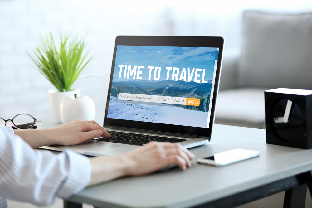 online travel booking