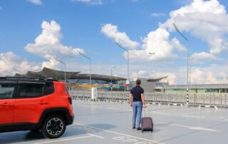 driving yourself to the airport